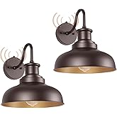 Diyel Dusk to Dawn Outdoor Barn Lights Outdoor Wall Sconces Farmhouse Exterior Wall Mount Light Vintage Outside Lighting Fixt