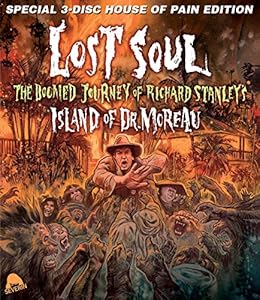 Cover Image for 'Lost Soul: The Doomed Journey of Richard Stanley's Island of Dr. Moreau (Blu-ray + DVD + CD)'