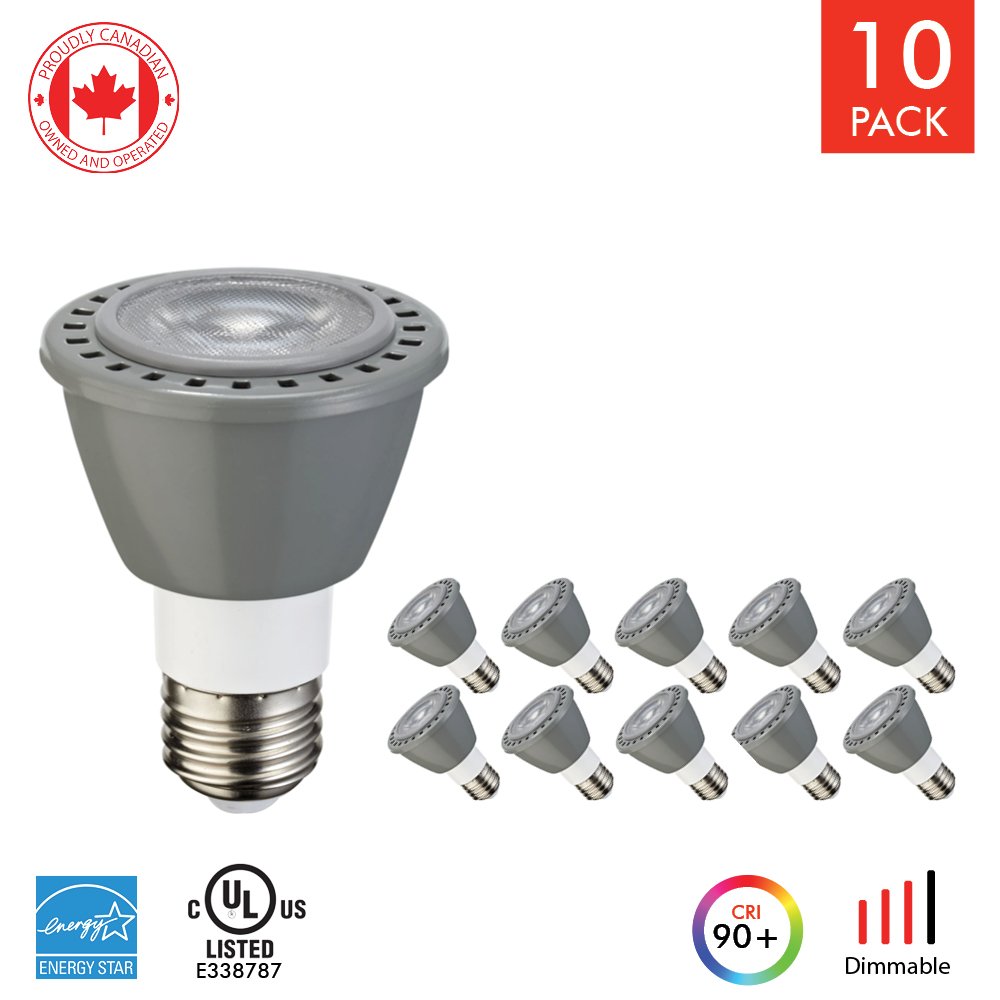 Arani Dimmable LED PAR20 Light Bulb, 8W 600 Lumens, 50W Equivalent