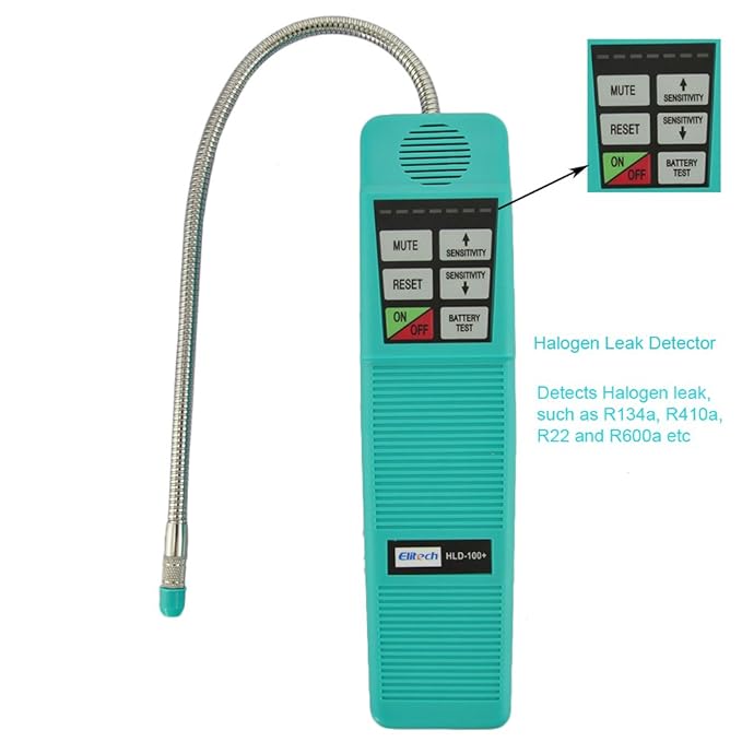 Elitech Freon Halogen Refrigerant Gas Leak Detector 3g Amazon.co.uk Electronics