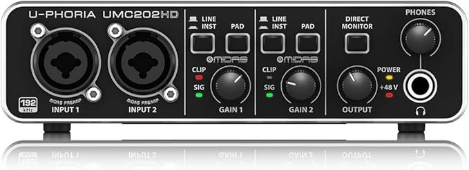 BEHRINGER U-Phoria UMC202HD