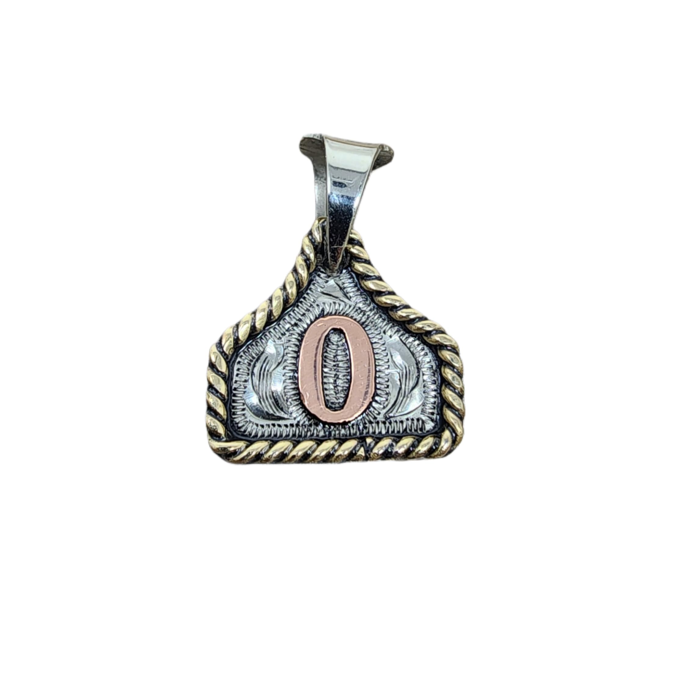 Custom Handmade Cow Tag Western Necklace with