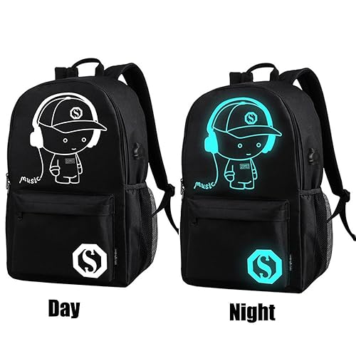 GAOAG Anime Luminous Backpack Daypack Shoulder Under
