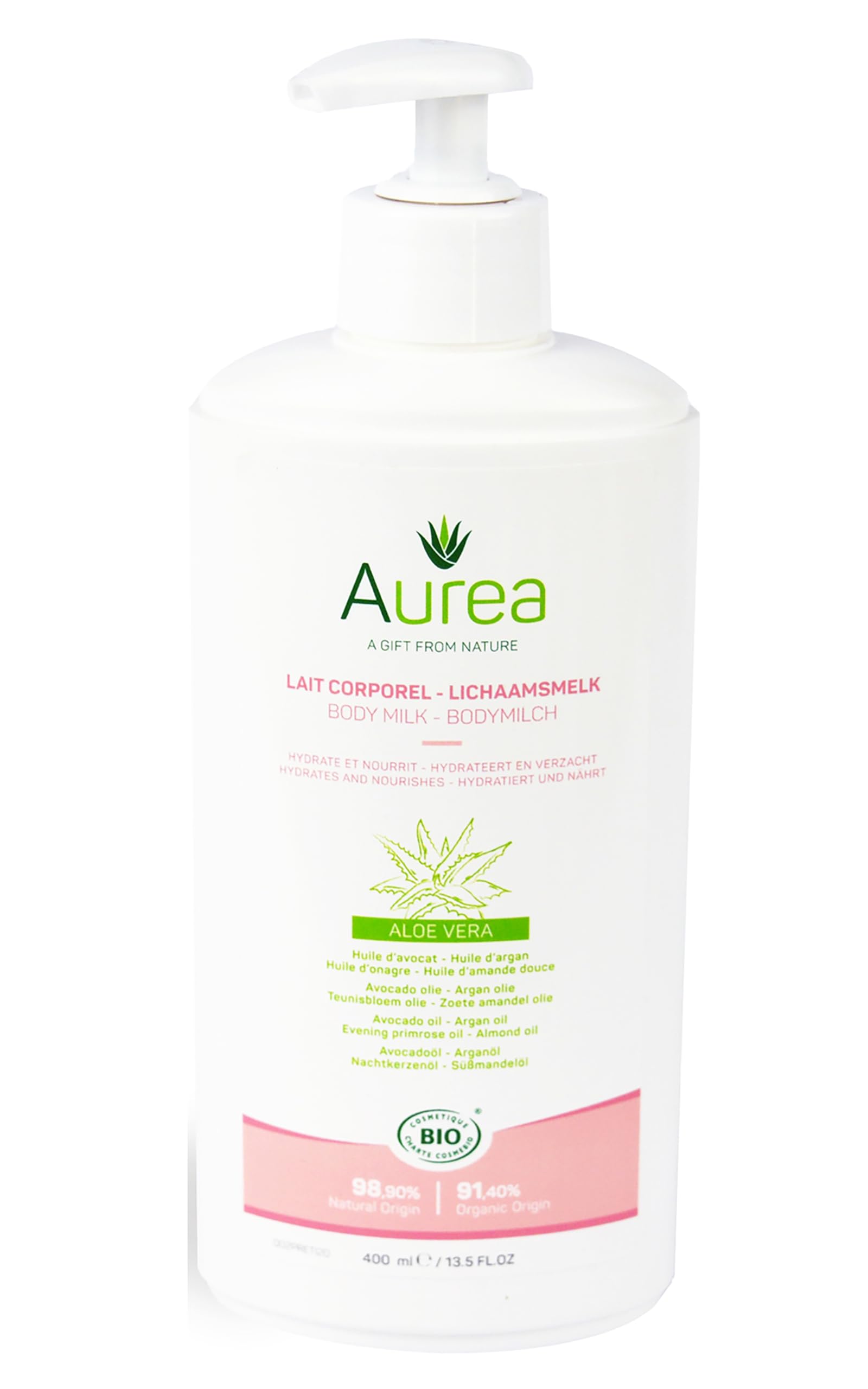 Aurea Aloe Vera Body Milk For Unisex 13.5 oz Body Milk