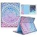 iPad Case, iPad 2/3/4 Case, HAOCOO Folio Stand Smart Full-Body Shockproof Protective Cover Case with Pocket for Card and Smart Pen,Fit iPad 2 iPad 3 iPad 4 Gen (9.7 Inch) (Medallion) primary