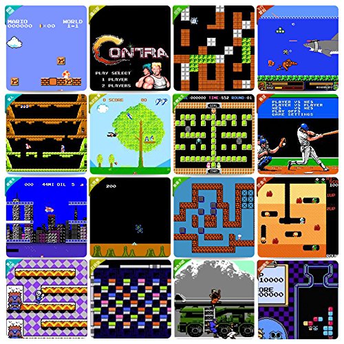 Leoie Portable Hand-held Classic Game Console Pre-loaded 246 Retro Games with Color Screen