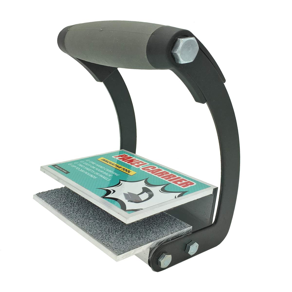 CARTLIFE Plywood and Drywall Panel Carrier Tool,Sheetrock Gripper,Heavy Duty Metal Gripper for Clamp Wood Board or Drywall Lifter with Single Hand (No Back Pain)