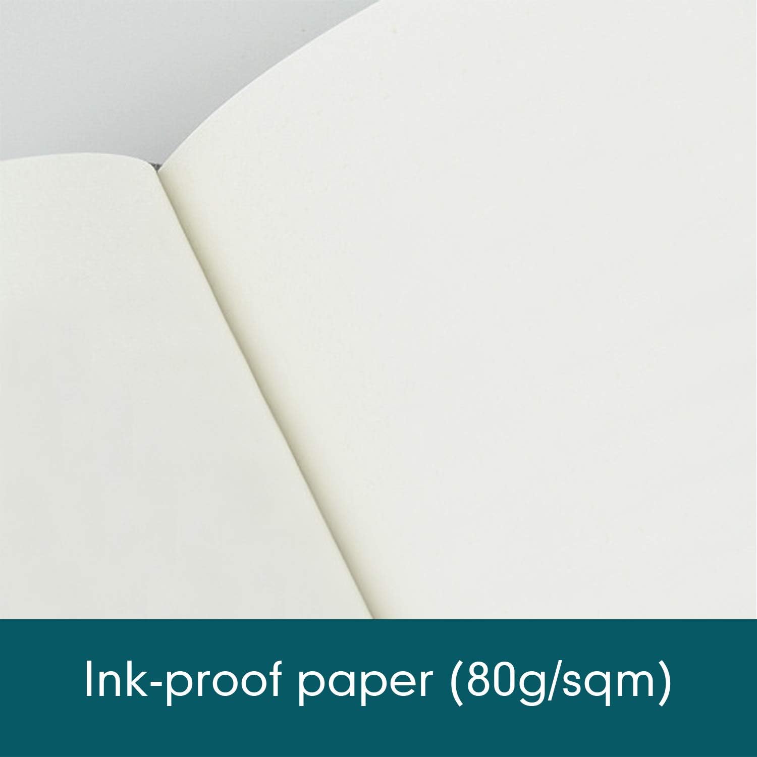 LEUCHTTURM1917 359698 Notebook Medium (A5), Hardcover, 251 Numbered Pages Pacific Green, Plain, Blanko - Image 5