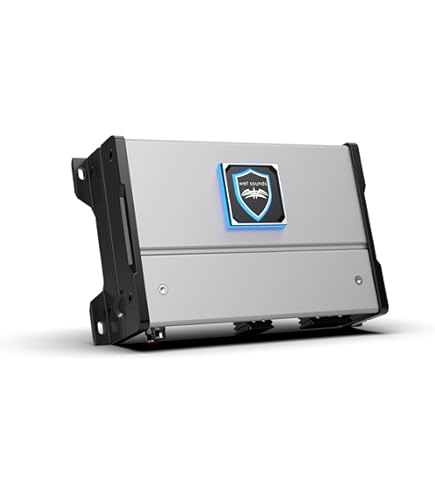 Amplificatore Marino Wet Sounds SYN-DX2.3 HP - Alta Potenza 2 Canali Per Barche