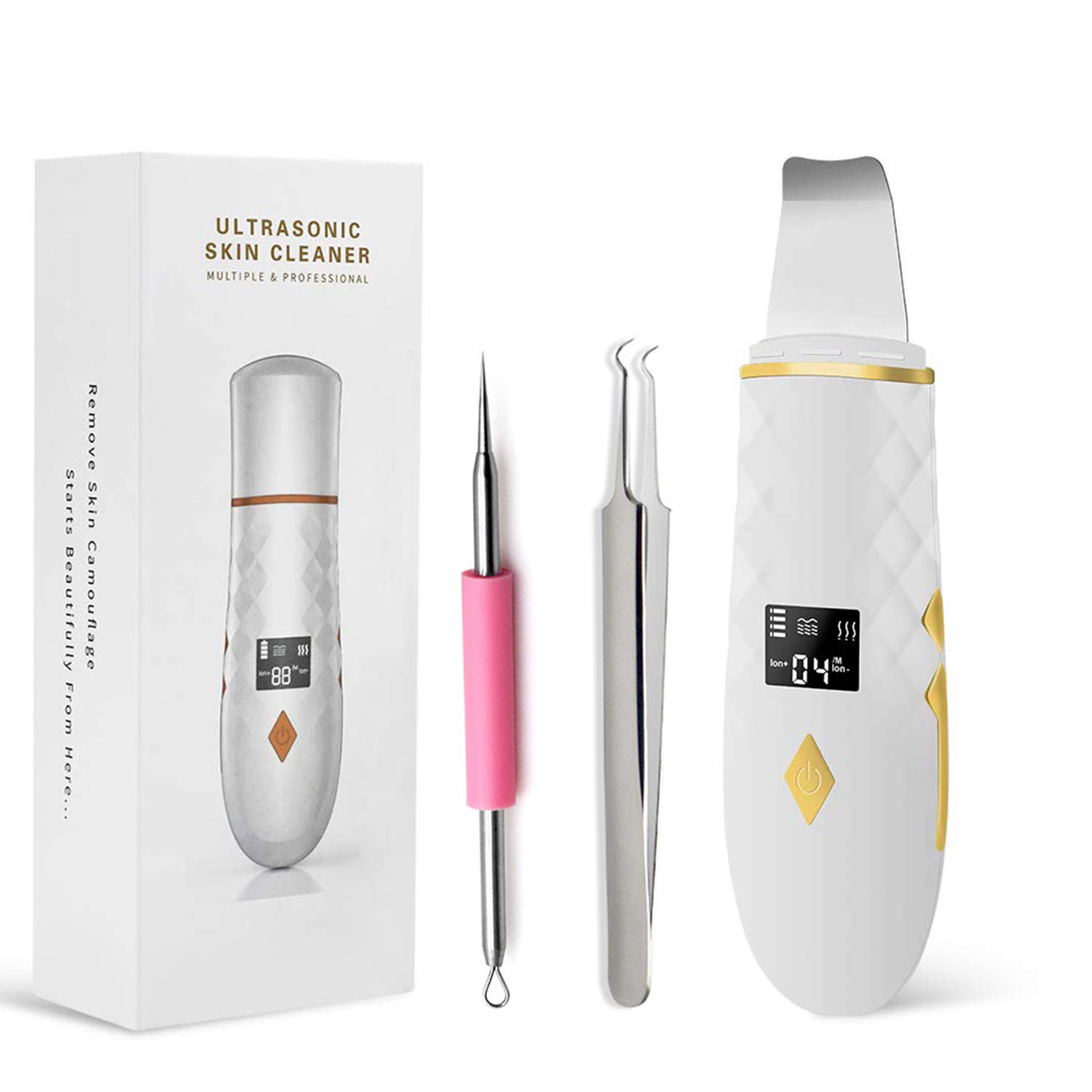 Skin Scrubber, SLGOL Facial Skin Spatula Deep Cleansing Pores Acne Exfoliator Blackhead Remover Facial Moisturizing Lifting Tool