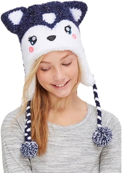 furry hat with ears