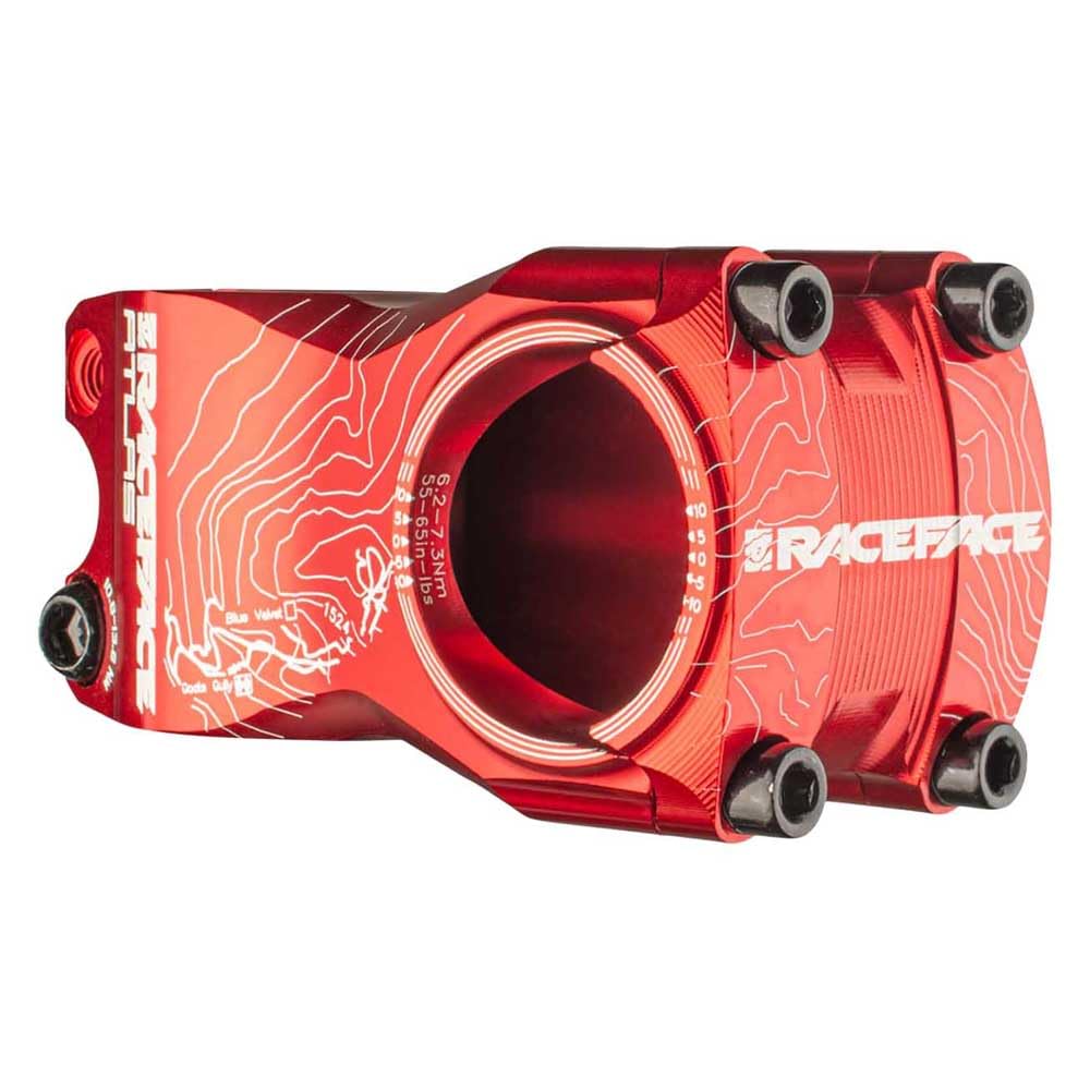 RaceFace RF ST12A31.850X0RED Atlas Stem - Red, Size 31.8/50 x 10