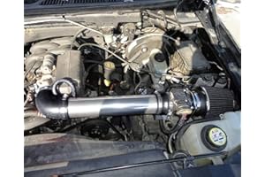 INTAKE KAI INTAKEKAI Performance Air Intake (Compatible with 1997-2003 FORD F-150 4.2L V6 MODELS) (BLACK)