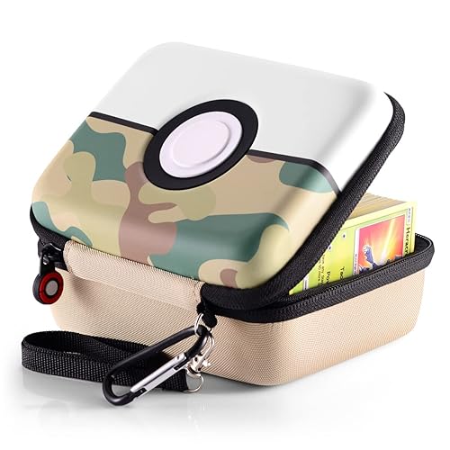 tombert Carrying case for PTCG Trading Cards, Gifts for Boys, Hard