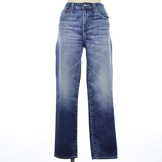Amazon Ag Jeans エージージーンズ Isabelle ハイライズストレートクロップ 10 Years Lido デニム 18春夏新作 インディゴブルー 27 ジーンズ 通販