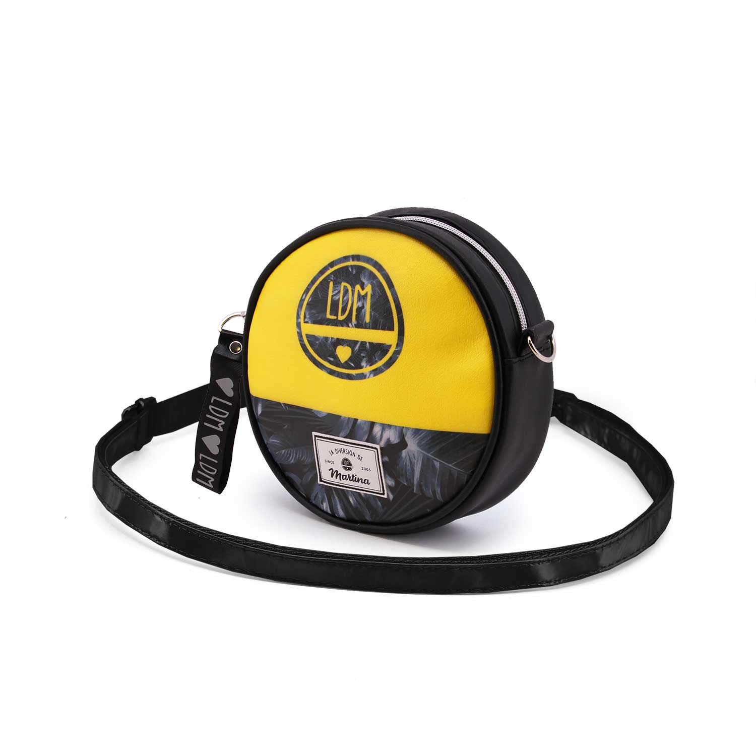 karactermania Martina D'Antiochia (La Diversión de Martina) Yellow-Round Shoulder Bag