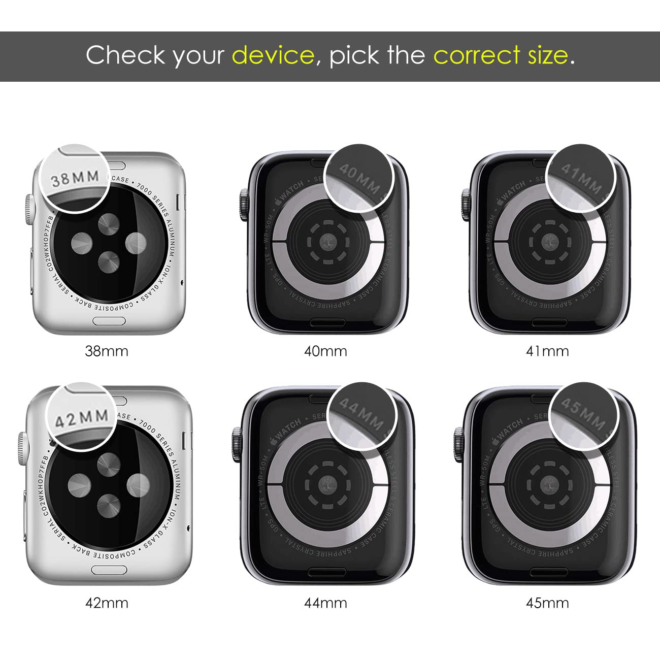 NewWays 38mm 40mm 41mm 42mm(Series 11/10) Metal Strap Compatible with Apple Watch,Solid Stainless Steel Link Replacement Band for iWatch Series 11/10/9/8/7/6/5/4/3/2/1/SE,Black