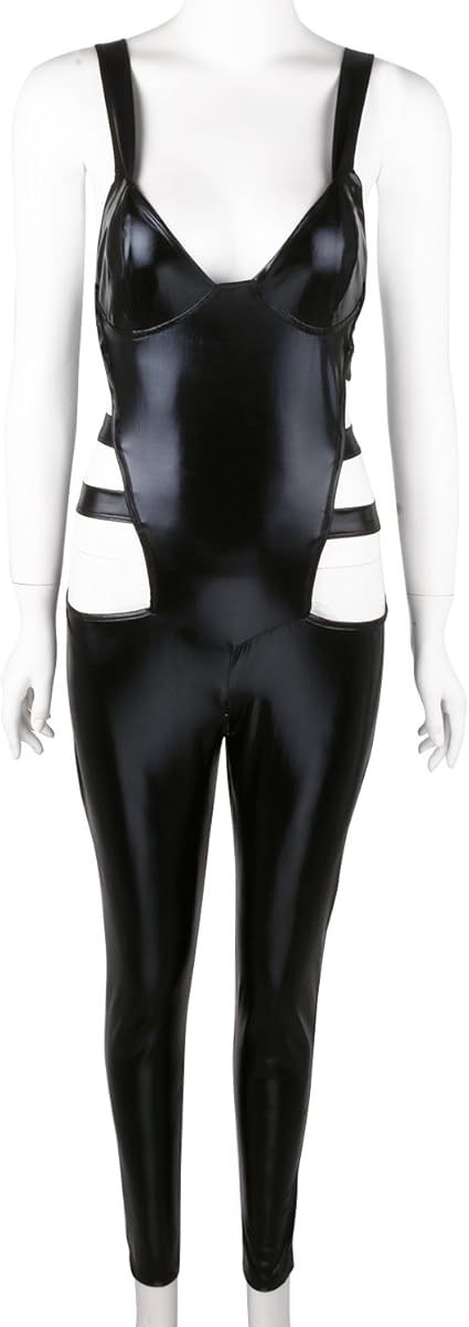 denim v neck jumpsuit