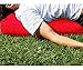 YogaAccessories MAX Support Deluxe Round Cotton Yoga Bolster, Cardinal Redthumb 2