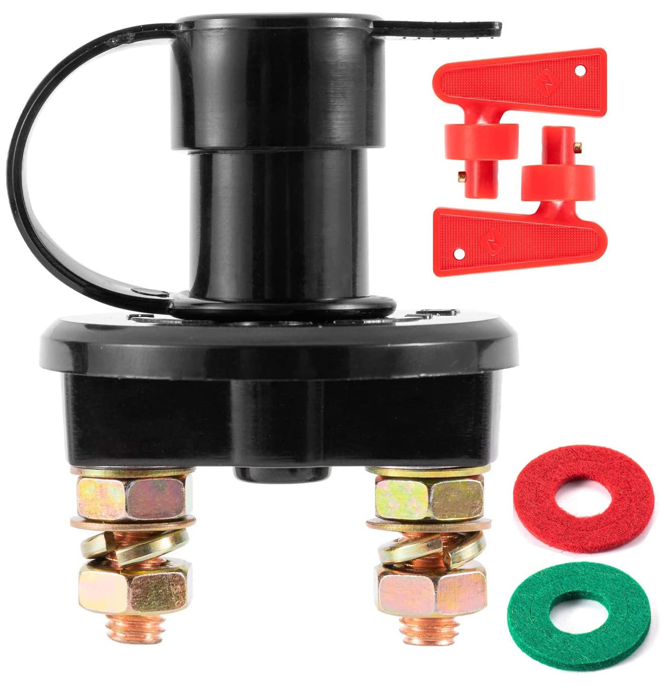 Quick Battery Disconnect Switch Rotary Brass with