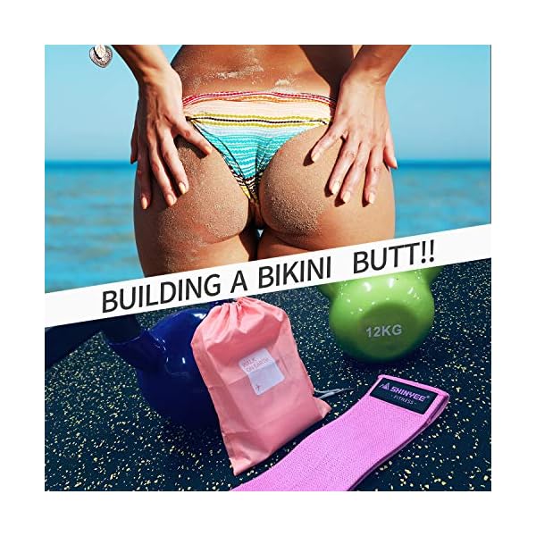 Shinyee-Booty-Hip-Bands-High-Resistance-Band-Workout-Exercise-Glute-Band-WomenFitness-Gym-Loop-Circle-Legs-ButtNon-Slip-Fabric-Heavy-Duty-Training-Band-Hip-Up Shinyee Booty Hip Bands High Resistance Band Workout Exercise Glute Band Women,Fitness Gym Loop Circle Legs Butt,Non…