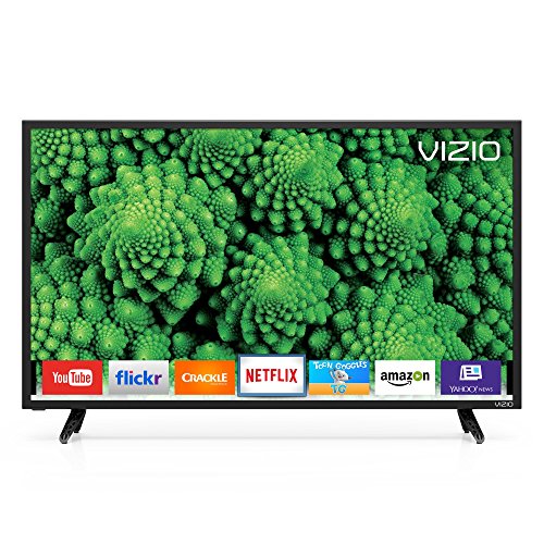 VIZIO D-series 39″ Class (38.5″ diag.) LED Smart TV (Renewed)