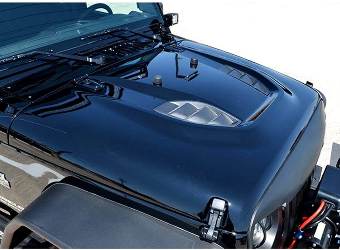 Heat Reduction Hood 10th Anniversary Style Hood for Jeep Wrangler 2007-2017 Rubicon Sahara Sport JK JKU
