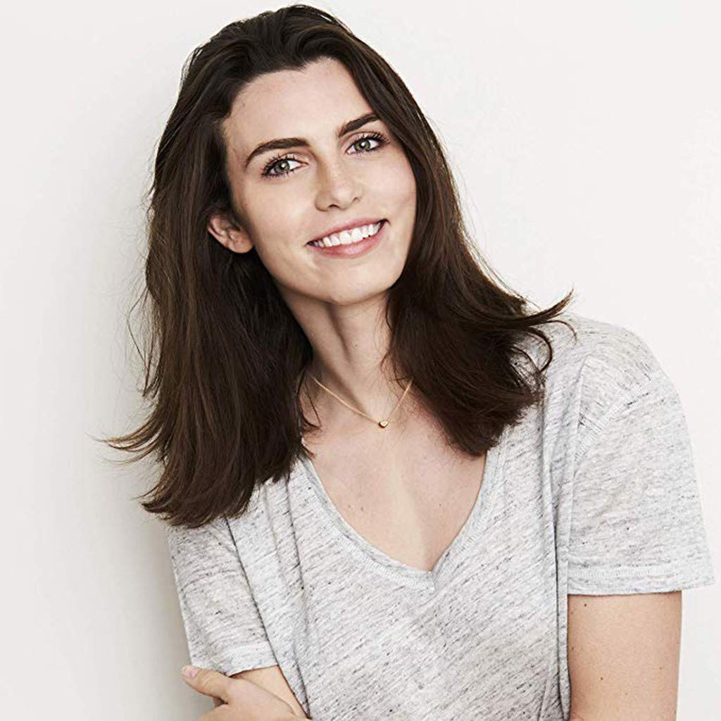 Initial Heart Necklace-Vorname Titanium Steel Peach Heart Letter Necklace 26 Letters Love Clavicle Neck Chain Handmade Dainty Personalized Choker Necklace Gift for Women Kids Child Necklace Jewelry