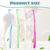 RAYITO 8 Pcs Soft Interspace Toothbrush for Orthodontic Braces - 4 Colors view 2