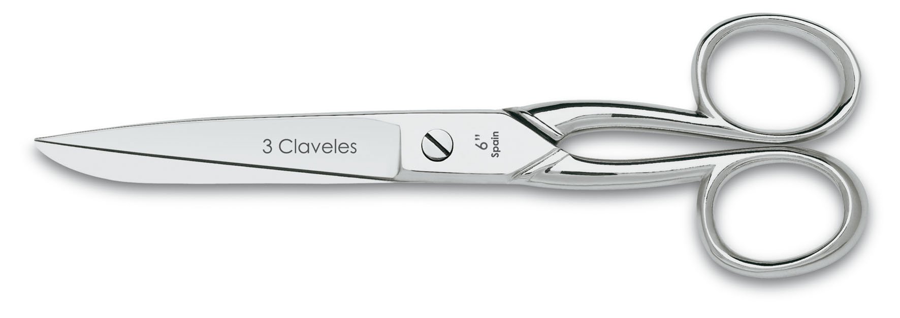 3 Claveles 117 - Left-Handed Scissors, 15.24cm