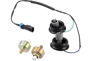 X AUTOHAUX 12589867 Dual Knock Sensors with Wiring Harness Kit for Chevy Silverado1500 2500 Tahoe Express Suburban for GMC Savana Sierra for Cadillac 4.8 5.3 6.0L 10456603