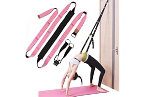 XEMZ Back bend Assist Trainer - Improve Back and Waist Flexibility, Door Flexibility Stretching Strap, Home equipment for Ballet, Dance, Yoga, Gymnastics, Cheerleading, Splits