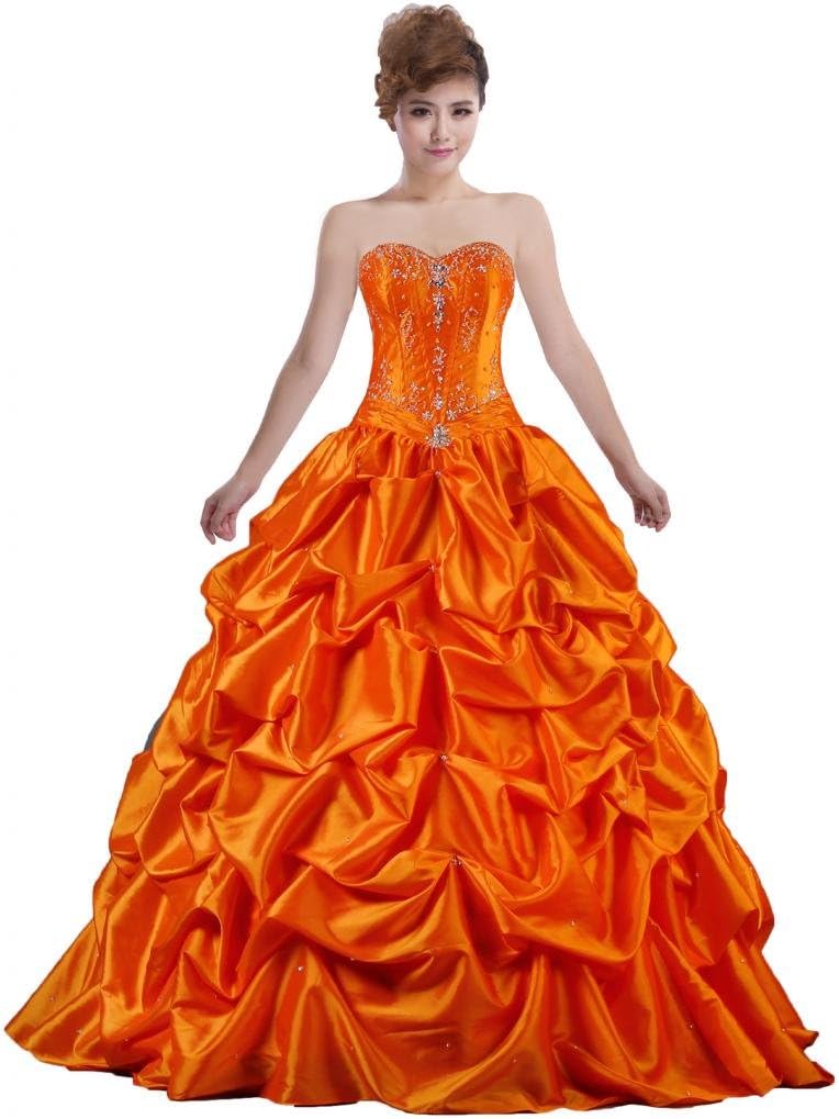 ANTS Women's Ruched Taffeta 2018 Quinceanera Dresses Ball Gowns