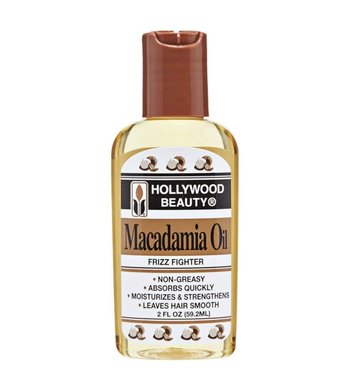 Hollywood Beauty Macadamia Oil (2-Fl.oz) by Hollywood Beauty Imports Inc.
