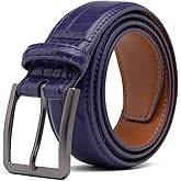 Fabio Valenti Belts for Men,Handmade Genuine Leather Men's Belt Classic and Fashion Designs