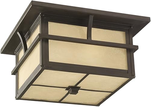 Sea Gull Lighting 78880 51 Medford Lakes Two Light Outdoor Flush