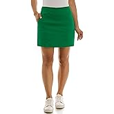Zac & Rachel Women's New Millennium Solid Pull-on Skort