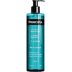 PRINCIPIA, Gel de Limpeza Facial 2% Ácido Salicílico + 5% Glicerina GL-01 com 350g
