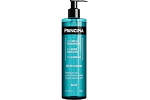 PRINCIPIA, Gel de Limpeza Facial 2% Ácido Salicílico + 5% Glicerina GL-01 com 350g