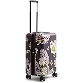 Vera Bradley Women's Hardside Luggage 22 Inch Adair Spinner, Subtle Bouquet, One Size
