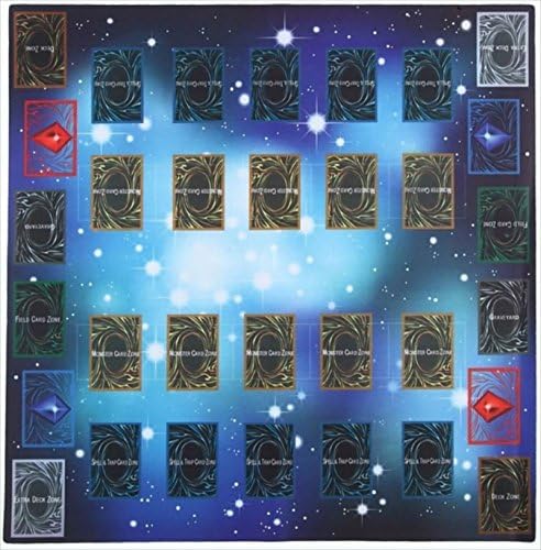 And (for the competition) God Yu-Gi-Oh ARC-V card play mat Standard type of toy pendulum zone there! 60 ~ 60cm size 2mm thick oversized! This prepared the two duel field in one! Finally add the pendulum zone to play mat! Reproduce the anime, Kimero Pendul