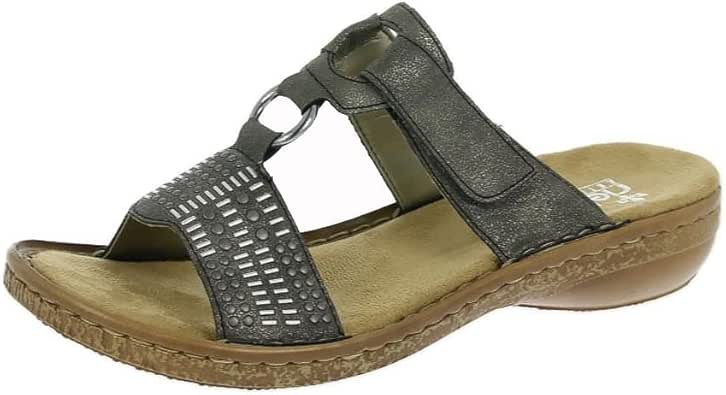 Amazon.com | Rieker Sandals 62854-45 Grey | Sandals