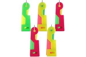 Automatic Needle Threading Device, Horuhue 5 Pack Easy Self Threading Hand Needles Sewing Threaders, Easy Use & Carry, Solve 