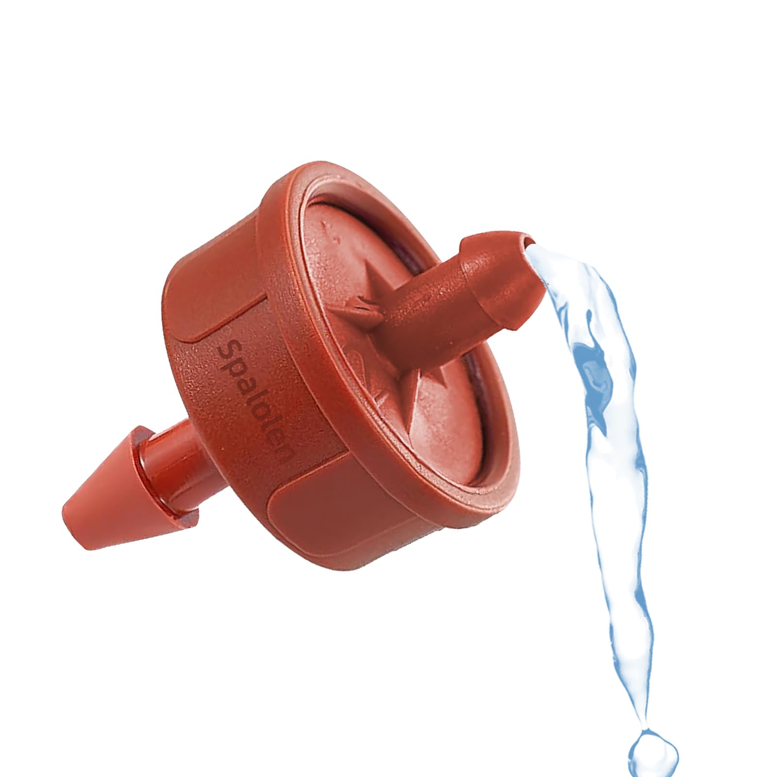 Photo 1 of 60PCS 2 GPH Pressure Compensating Drip Irrigation Spot Watering Drippers/Emitters, Self-Cleaning Constant Flow Drip Irrigation Emitters Heads Irrigation Drippers Parts for Drip Irrigation System
