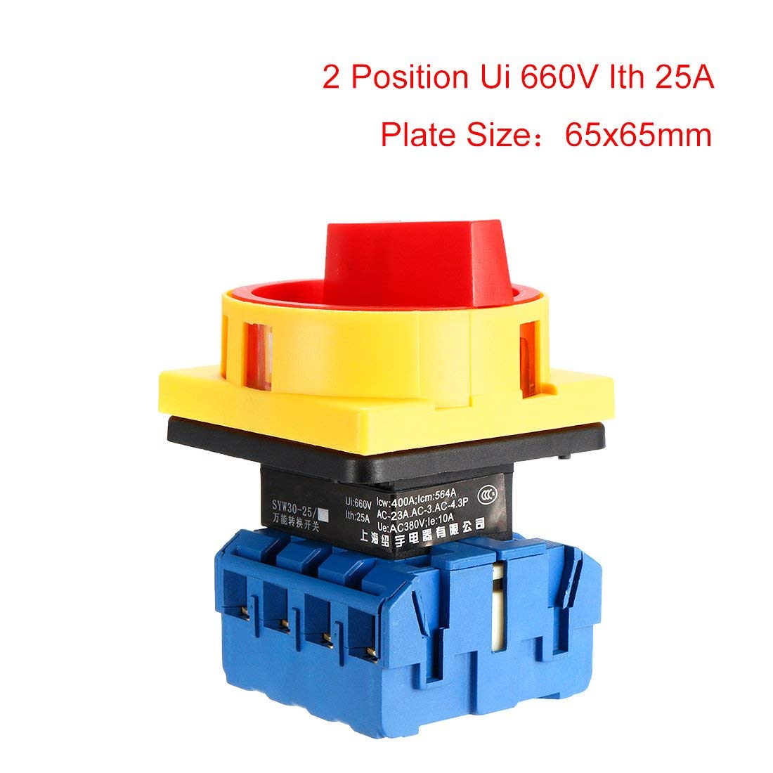 Industrial Switches Shift Switch 2Position Rotary selector Cam Switch