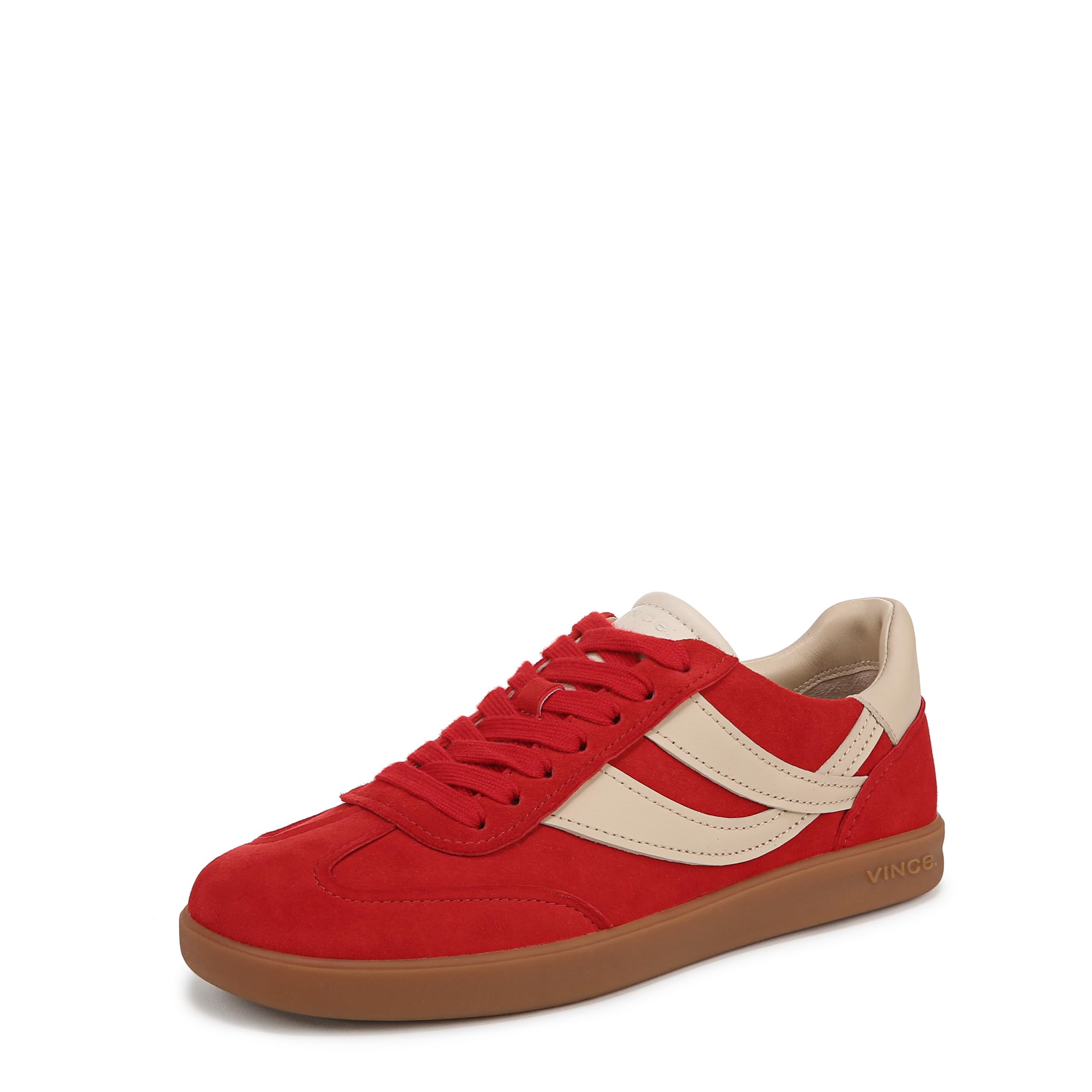 Vince Womens Oasis-W Sneaker Crimson Birchsand 9.5 M