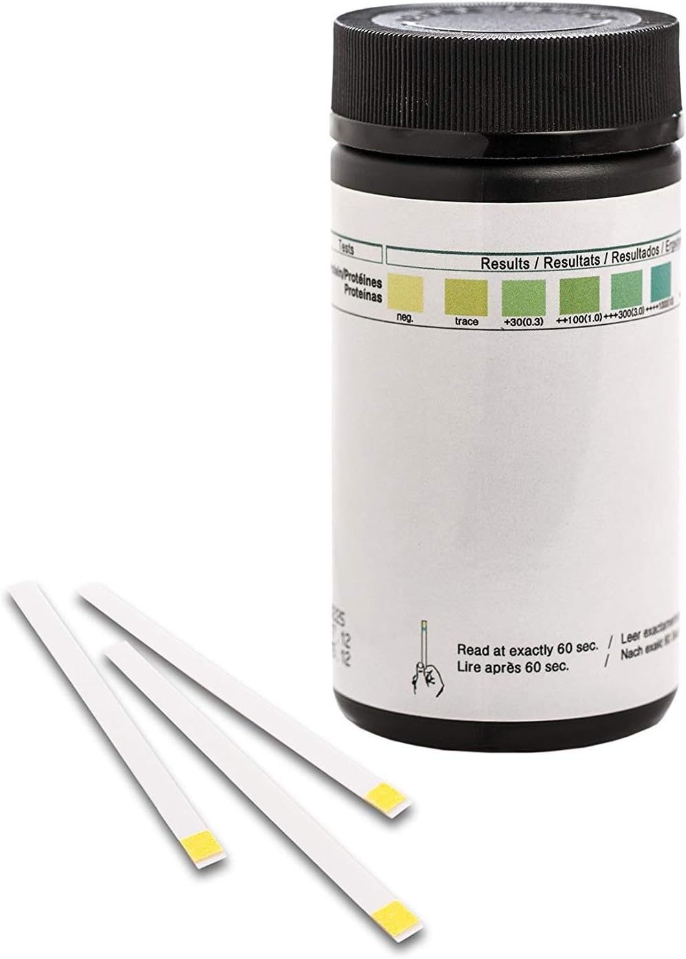 One Step Protein Test Strips Urine Testing Kits (100 Tests), 100 Count (Pack of 1) - Image 3