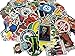 Fngeen Random Sticker 50-500pcs Variety Vinyl Car Sticker Motorcycle Bicycle Luggage Decal Graffiti Patches Skateboard Stickers for Laptop Stickers (200pcs)