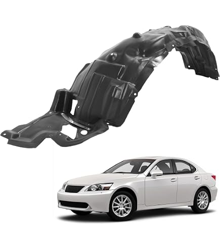 Amazon.com: Inner Fender Liner Set Compatible with 2018-2019 Lexus