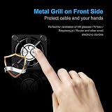 ELUTENG 40mm USB Fan 3 Speed 5V Portable Cooling Fan for Laptop PC TV Box Router view 4
